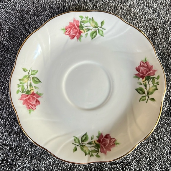 CERAMIC SAUCER MARIA PATTERN FORMALITIES BY BAUM BROS - Picture 4 of 9